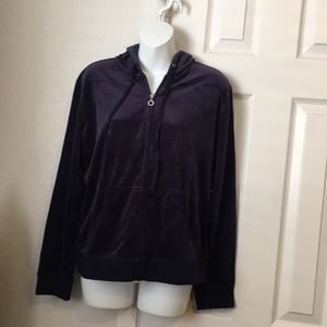 Beautiful lady purple hoodie